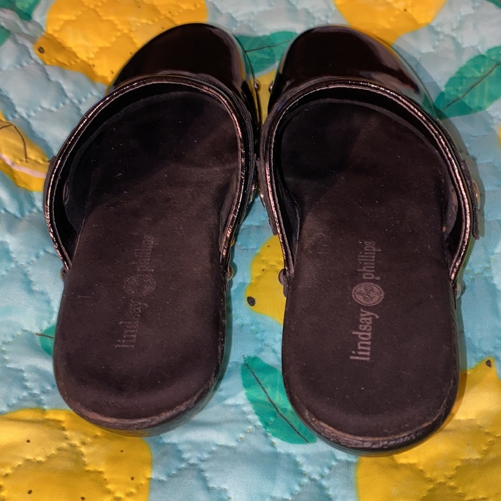 Lindsey Phillips Clogs Size 7 - Picture 3 of 6